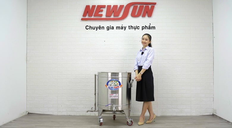 Thiết kế nhỏ gọn, trang bị bánh xe di chuyển