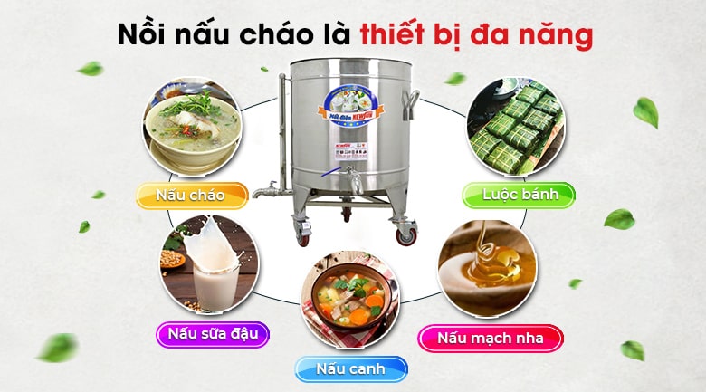 Nồi cháo đun nấu đa năng Nồi cháo đun nấu đa năng
