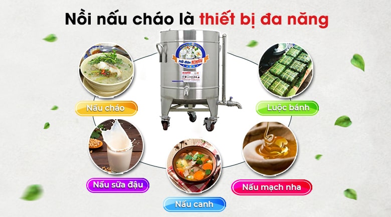 Nồi cháo đun nấu đa năng Nồi cháo đun nấu đa năng