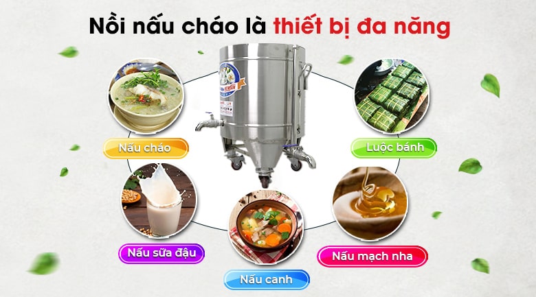 Nồi cháo đun nấu đa năng Nồi cháo đun nấu đa năng