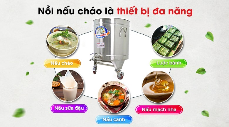 Nồi cháo đun nấu đa năng