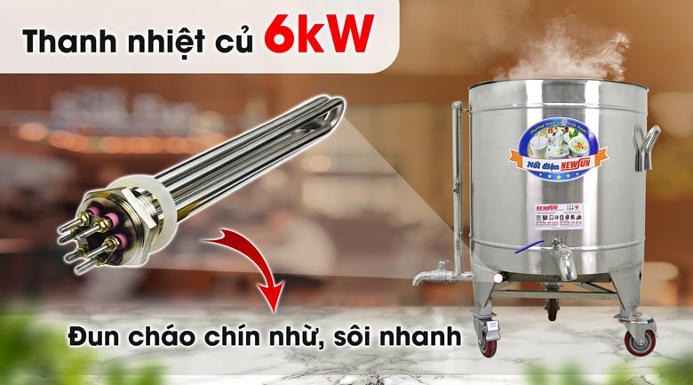 Thanh nhiệt củ công suất cao, thuận tiện thay lắp Thanh nhiệt củ công suất cao, thuận tiện thay lắp