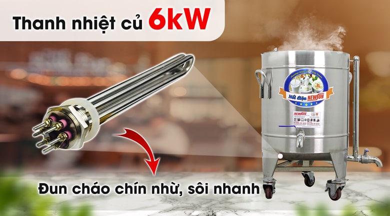 Thanh nhiệt củ công suất cao, thuận tiện thay lắp Thanh nhiệt củ công suất cao, thuận tiện thay lắp