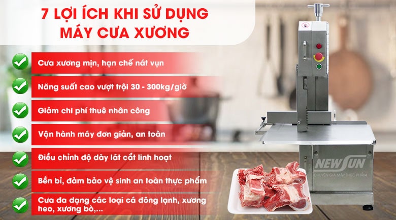 Lợi ích khi sử dụng máy cưa xương