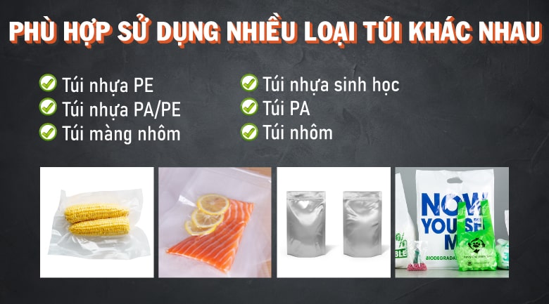 Hút đa năng nhiều loại túi
