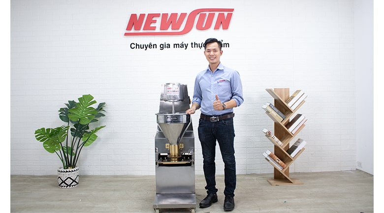 Thực tế máy tạo viên thịt cỡ lớn NEWSUN
