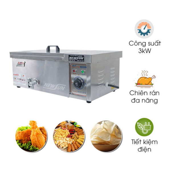 Bếp chiên thực phẩm 12 lít