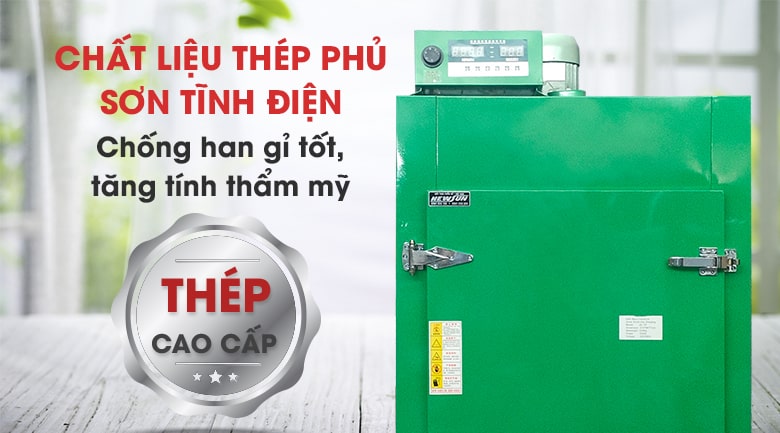 Tủ được làm từ thép phủ sơn tĩnh điện chắc chắn, bền đẹp Tủ được làm từ thép phủ sơn tĩnh điện chắc chắn, bền đẹp