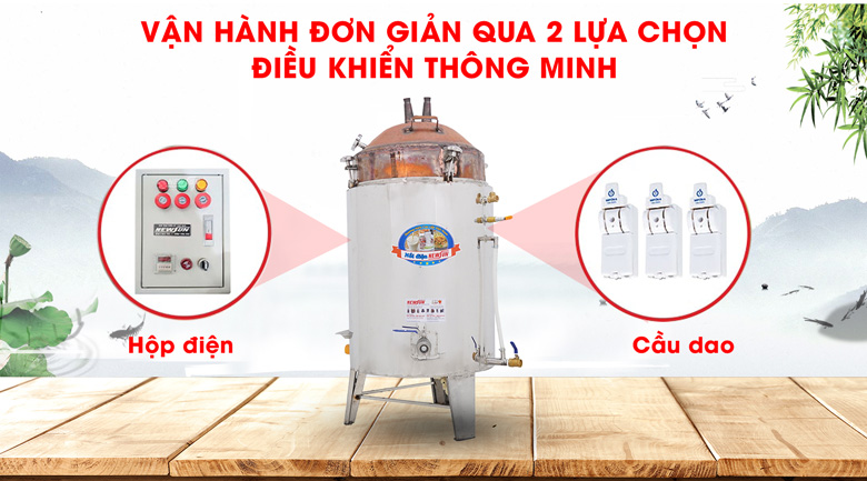 Vận hành đơn giản qua hệ điều khiển thông minh Vận hành đơn giản qua hệ điều khiển thông minh