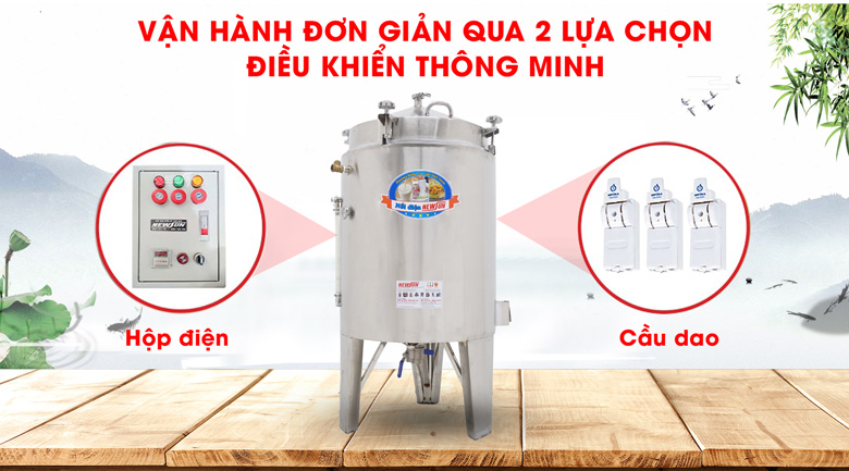 Vận hành đơn giản qua hệ điều khiển thông minh Vận hành đơn giản qua hệ điều khiển thông minh