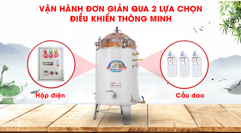 Vận hành đơn giản qua hệ điều khiển thông minh Vận hành đơn giản qua hệ điều khiển thông minh