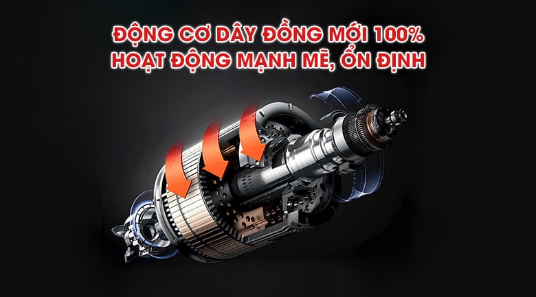 Động cơ đây đồng mới đánh kem trứng nhuyễn mịn