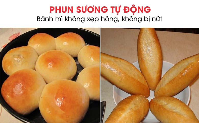 Nướng bánh căng phồng, thơm ngon Nướng bánh căng phồng, thơm ngon