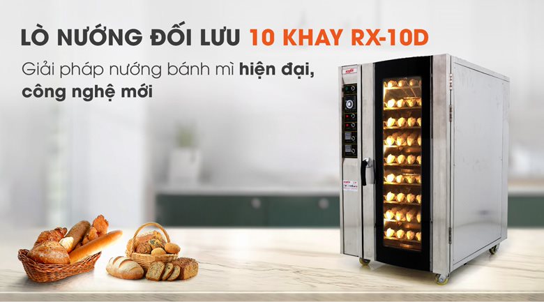 Lò nướng đối lưu 10 khay NEWSUN RX-10D Lò nướng đối lưu 10 khay NEWSUN RX-10D