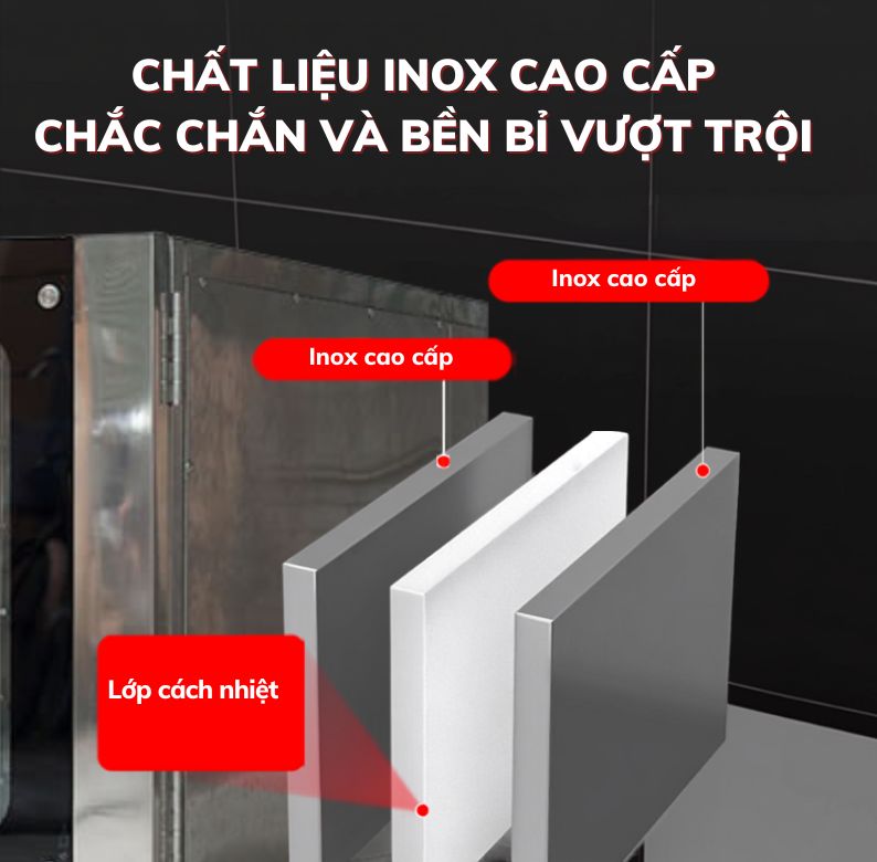 Tiết kiệm điện và đảm bảo an toàn nhờ thiết kế cách nhiệt