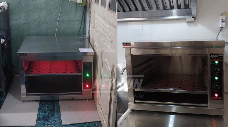 công suất gia nhiệt của lò nướng Salamander