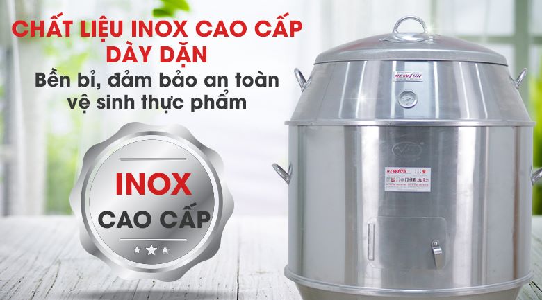 Bền bỉ lâu dài nhờ sử dụng inox chất lượng cao Bền bỉ lâu dài nhờ sử dụng inox chất lượng cao