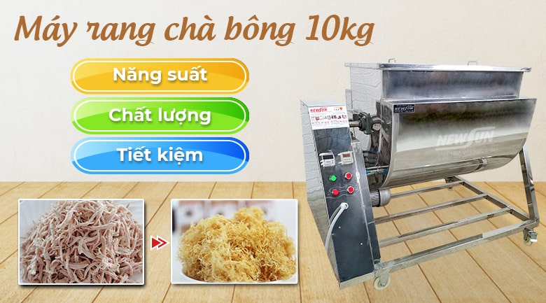 Máy sao ruốc 10kg - Điện máy NEWSUN Máy sao ruốc 10kg - Điện máy NEWSUN