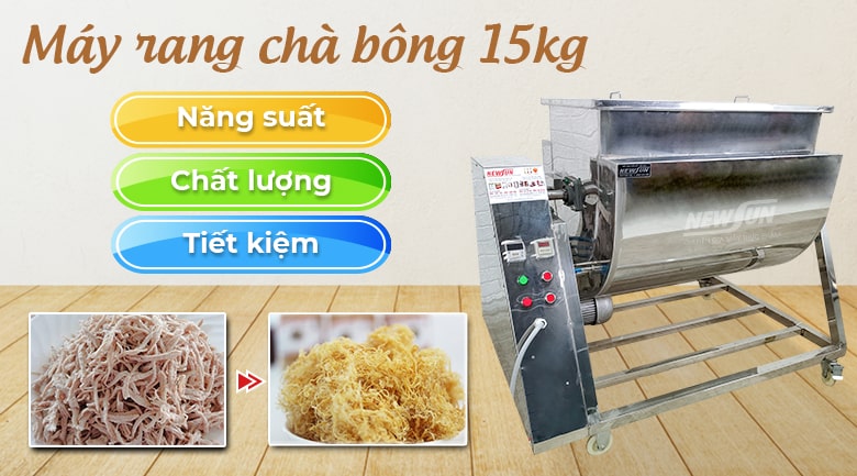 Máy sao ruốc 15kg - Điện máy NEWSUN Máy sao ruốc 15kg - Điện máy NEWSUN