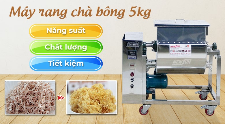 Máy sao ruốc 5kg - Điện máy NEWSUN Máy sao ruốc 5kg - Điện máy NEWSUN