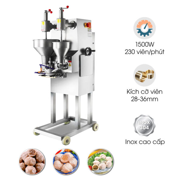 Máy tạo viên thịt có nhân