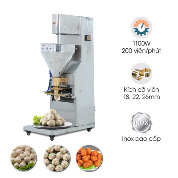 Máy viên thịt cối đồng