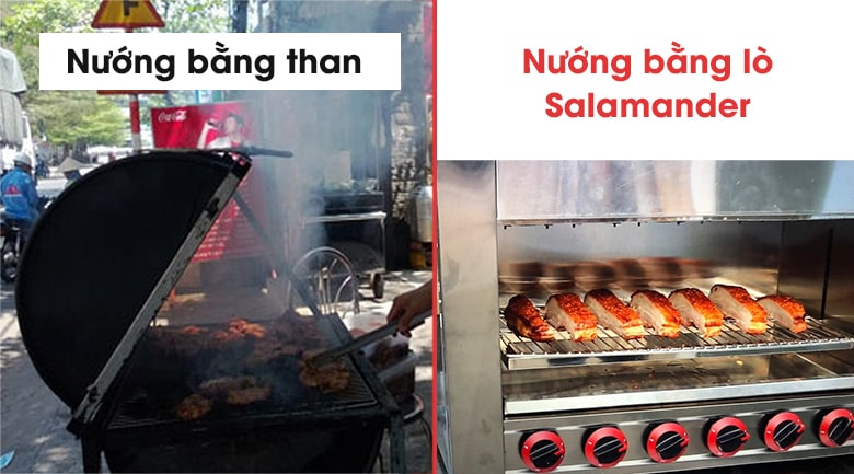 Nướng sạch sẽ, không gian thông thoáng