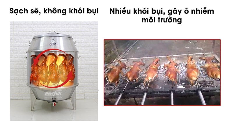 Hạn chế khói bụi, an toàn và sạch sẽ