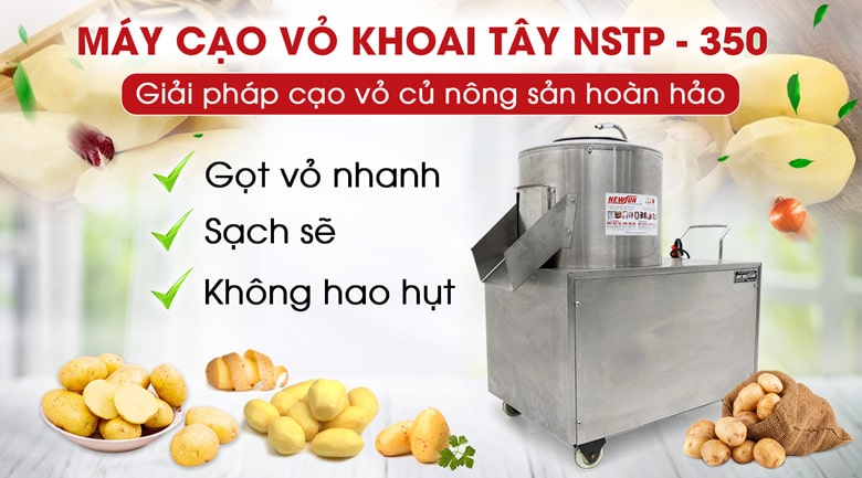 Máy cạo vỏ khoai tây NSTP-350 Máy cạo vỏ khoai tây NSTP-350