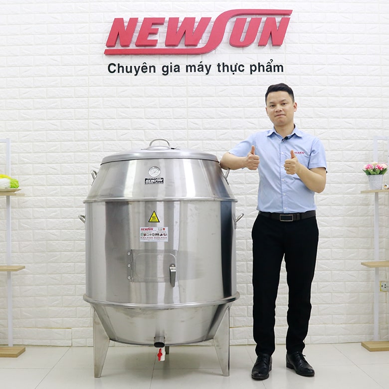 Lu quay inox phi 80 dùng than