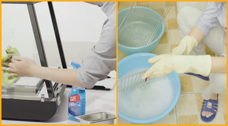 Lưu ý khi sử dụng tủ giữ nóng thức ăn 60-2