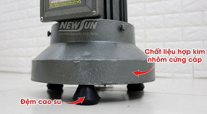 Chân đế đệm cao su, chắc chắn