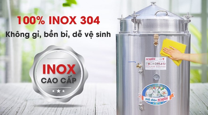 Nồi sử dụng vật liệu kém chất lượng