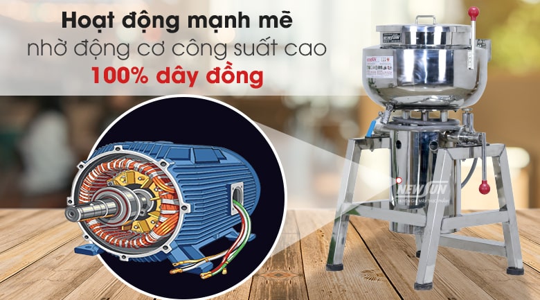 Động cơ dây đồng hoạt động mạnh mẽ, ổn định