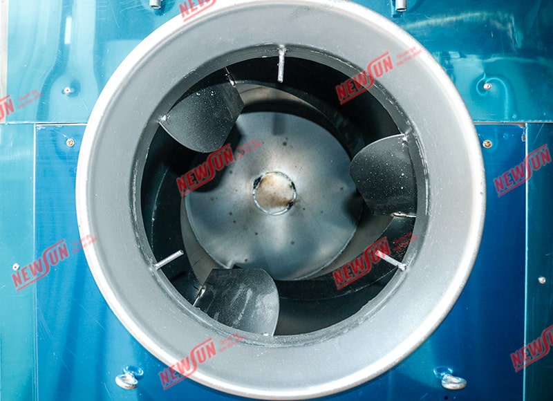 Hệ thống thanh nhiệt công suất cao kết hợp với cánh xoắn đảo đều Hệ thống thanh nhiệt công suất cao kết hợp với cánh xoắn đảo đều