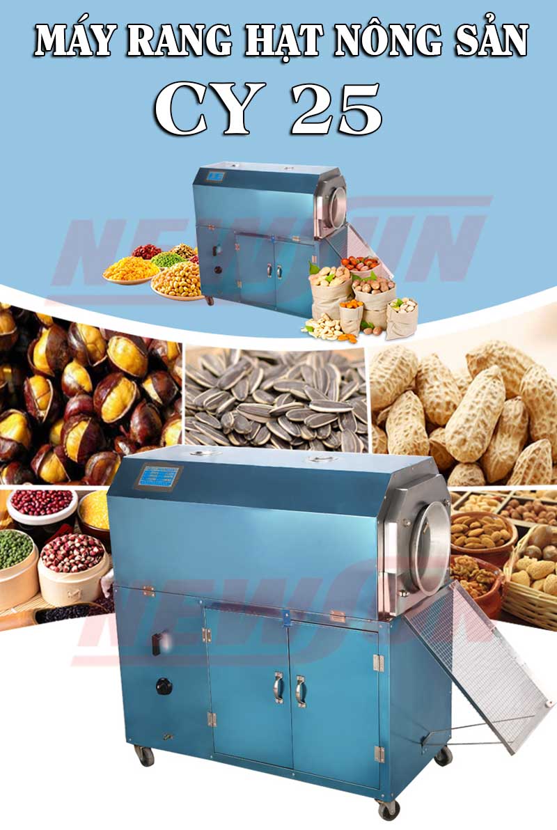 Máy rang hạt CY 25 - Điện máy NEWSUN Máy rang hạt CY 25 - Điện máy NEWSUN