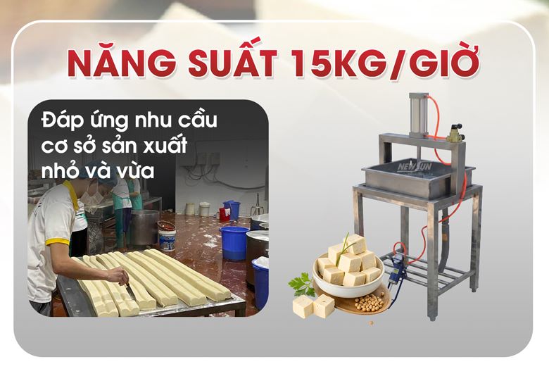 Khuôn đậu kích thước lớn, cho năng suất 4-5kg/mẻ