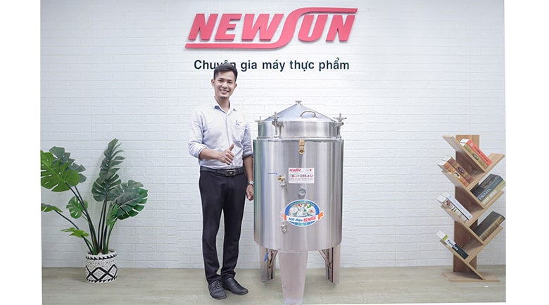 Nồi nấu rượu bằng điện NEWSUN Nồi nấu rượu bằng điện NEWSUN