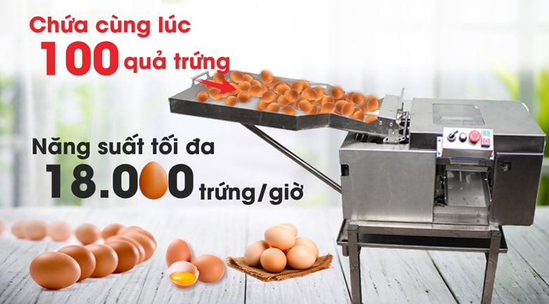 Máy tách lòng đỏ trứng cho năng suất cao