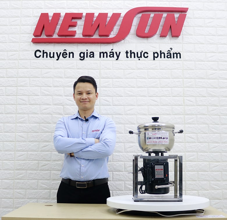 Thực tế máy xay giò lụa 1kg NEWSUN Thực tế máy xay giò lụa 1kg NEWSUN