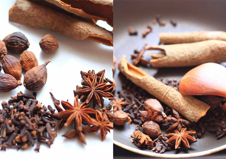 Sao đại hồi, thảo quả, đinh hương