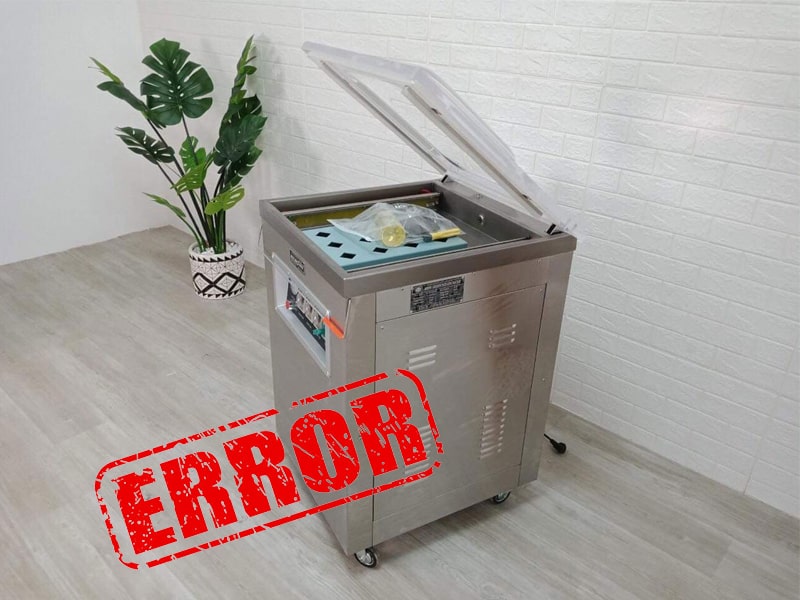Lỗi thường gặp ở máy hút chân không - Cách xử lý Lỗi thường gặp ở máy hút chân không - Cách xử lý