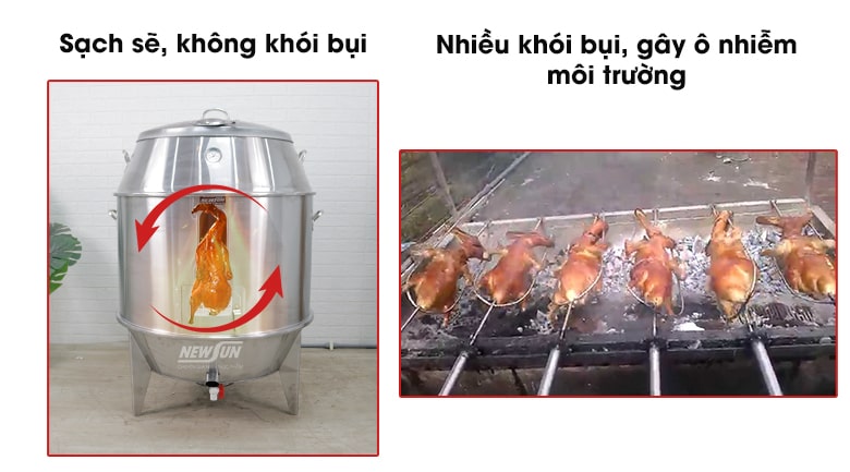 Hạn chế khói bụi, an toàn và sạch sẽ