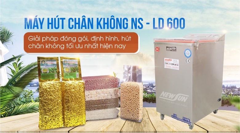 Máy hút chân không chè NS-LD 600