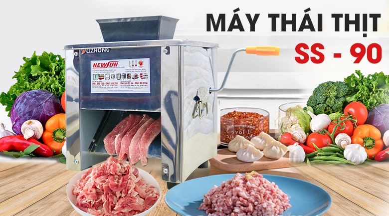 Máy thái thịt bò mini SS-90