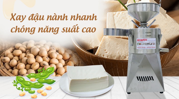 Máy xay vắt đậu nành giúp ích gì cho cơ sở làm đậu?