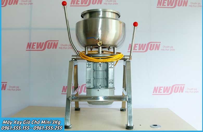 Máy xay giò chả 3kg/mẻ bán chạy