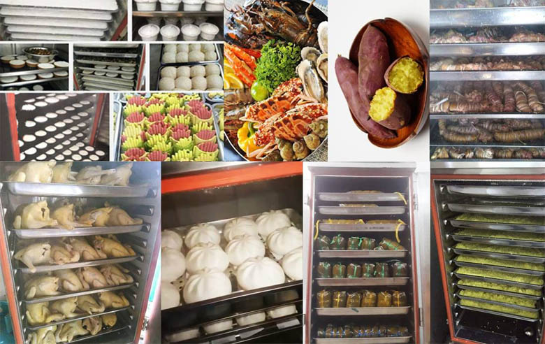 Tủ nấu hấp đa năng nhiều loại thực phẩm