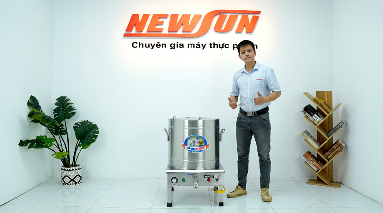 Ảnh thực tế nồi nấu phở điện liền nồi 100 lít Ảnh thực tế nồi nấu phở điện liền nồi 100 lít