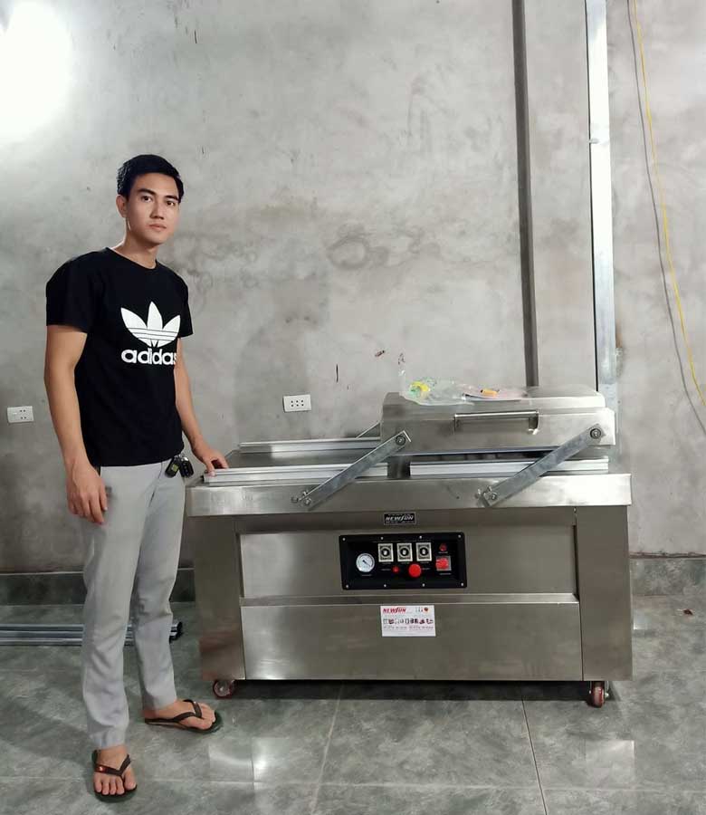 Máy hút chân không thực phẩm - Khách hàng NEWSUN Máy hút chân không thực phẩm - Khách hàng NEWSUN